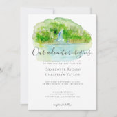 エレガントウォー結婚ル・アドベンチャー 招待状 (正面)