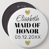 エレガントエシンプルドモワゼルドヌール 缶バッジ (正面&裏面)