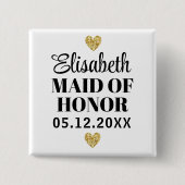 エレガントエシンプルドモワゼルドヌール 缶バッジ (正面)