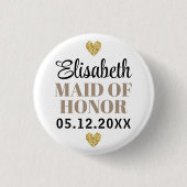 エレガントエシンプルドモワゼルドヌール 缶バッジ (正面)