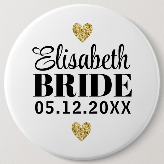 エレガントエシンプルドモワゼルドヌール 缶バッジ (正面)