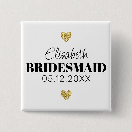 エレガントエシンプルドモワゼルドヌール 缶バッジ (正面)