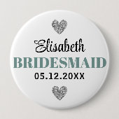 エレガントエシンプルドモワゼルドヌール 缶バッジ (正面)