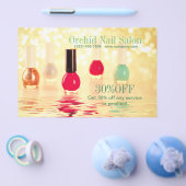 エレガントエステティシャンスパネイルサロン価格表 チラシ (シングル)