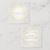 エレガントエステティシャン スクエア名刺 (正面/裏面)