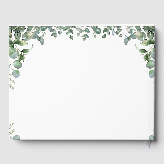 エレガントエリ葉ーユ結婚カリ ゲストブック (裏面)