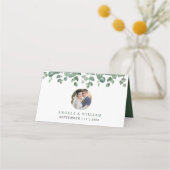 エレガントエリ葉ー結婚ユ プレイスカード (裏面)