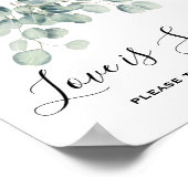 エレガントエリ葉ー結婚ユ ポスター (角)