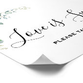 エレガントエリ葉ー結婚ユ ポスター (角)