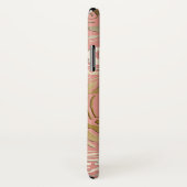 エレガントエンボススタイルヴィンテージバラ金ゴールドフローラ Case-Mate iPhoneケース (裏面/右)