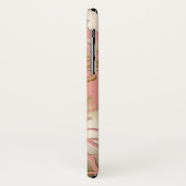 エレガントエンボススタイルヴィンテージバラ金ゴールドフローラ Case-Mate iPhoneケース (裏面/左)