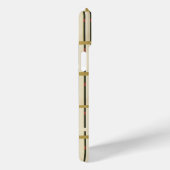 エレガントオリーブグリーンと金ゴールドプクラシックライド Case-Mate iPhoneケース (裏面 / 右)