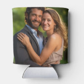 エレガントオーバーレイ結婚写真 缶クーラー (裏面)