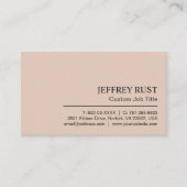 エレガントカスタマイズシンプルプロフェッショナル 名刺 (正面)