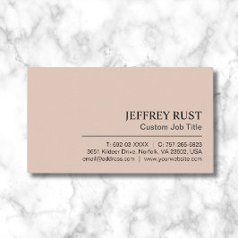 エレガントカスタマイズシンプルプロフェッショナル 名刺