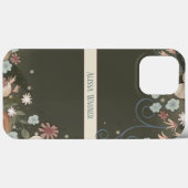 エレガントカスタマイズフローラトレンディーかわいらし Case-Mate iPhoneケース (裏面 (横))