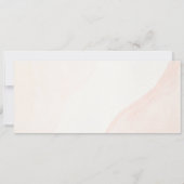 エレガントカスタマイズブライダルシャワー 招待状 (裏面)