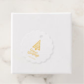 エレガントカスタマイズ可能なクリスマス季節のごあいさつF フェイバータグ (箱)