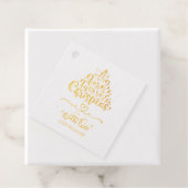 エレガントカスタマイズ可能なクリスマス季節のごあいさつF フェイバータグ (箱)