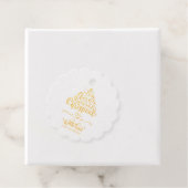 エレガントカスタマイズ可能なクリスマス季節のごあいさつF フェイバータグ (箱)