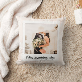 エレガントカスタマイズ結婚の写真装飾用クッション クッション