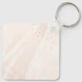 エレガントカスタマイズ結婚写真 キーホルダー (裏面)