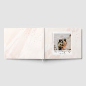 エレガントカスタマイズ結婚写真 ゲストブック (全面)