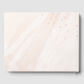 エレガントカスタマイズ結婚写真 ゲストブック (裏面)