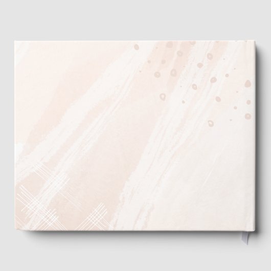 エレガントカスタマイズ結婚写真 ゲストブック (裏面)