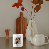 エレガントカスタマイズ結婚写真 コーヒーマグカップ