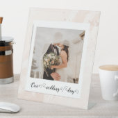 エレガントカスタマイズ結婚写真 台座サイン (インサイチュ)