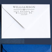 エレガントカスタムクラシック差出人住所 セルフインキングスタンプ