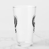 エレガントカスタムゴルフモノグラムデザイン タンブラーグラス (左)