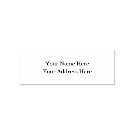 エレガントカスタムパーソナライズされたスタイリッシュシンプル セルフインキングスタンプ (デザイン)