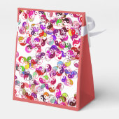 エレガントカスタムピーチモノグラム金ゴールド陰陽 フェイバーボックス (裏面サイド)