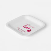 エレガントカスタムフローラ60周年記念 ペーパープレート (傾斜あり)