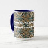 エレガントカスタムペルシャの贈り物 マグカップ (正面左)