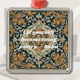 エレガントカスタムペルシャの贈り物 メタルオーナメント