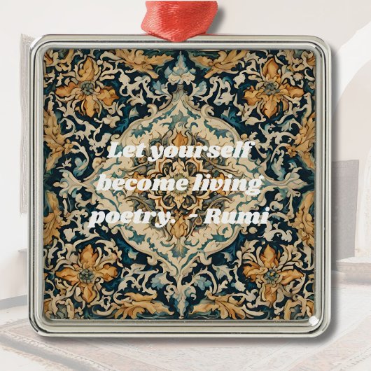 エレガントカスタムペルシャの贈り物 メタルオーナメント