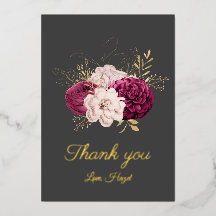 エレガントカスタムヴィンテージバラフォイル金ゴールド