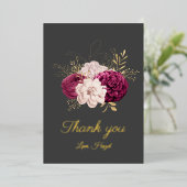 エレガントカスタムヴィンテージバラフォイル金ゴールド 箔シーズンカード (立ち正面)