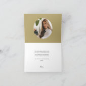 エレガントカスタム不動産仲介業者サンキューカード – モノグラム サンキューカード (内部)