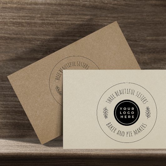 エレガントカスタム会社のロゴ セルフインキングスタンプ