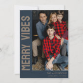 エレガントカスタム写真メリーVibes シーズンカード (正面)