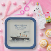  エレガントカスタム台本  ペーパープレート (パーティー)