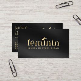 エレガントカスタム名名刺デザイン 名刺