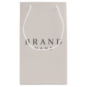 エレガントカスタム小紙買物袋 スモールペーパーバッグ (裏面)