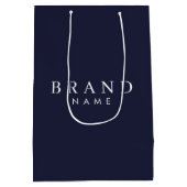 エレガントカスタム小紙買物袋 ミディアムペーパーバッグ (裏面)