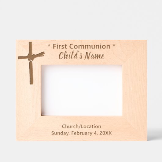 エレガントカスタム正教会 レーザー彫刻フレーム (正面)