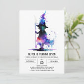 エレガントカスタム誕生日 招待状 (スタンド正面)